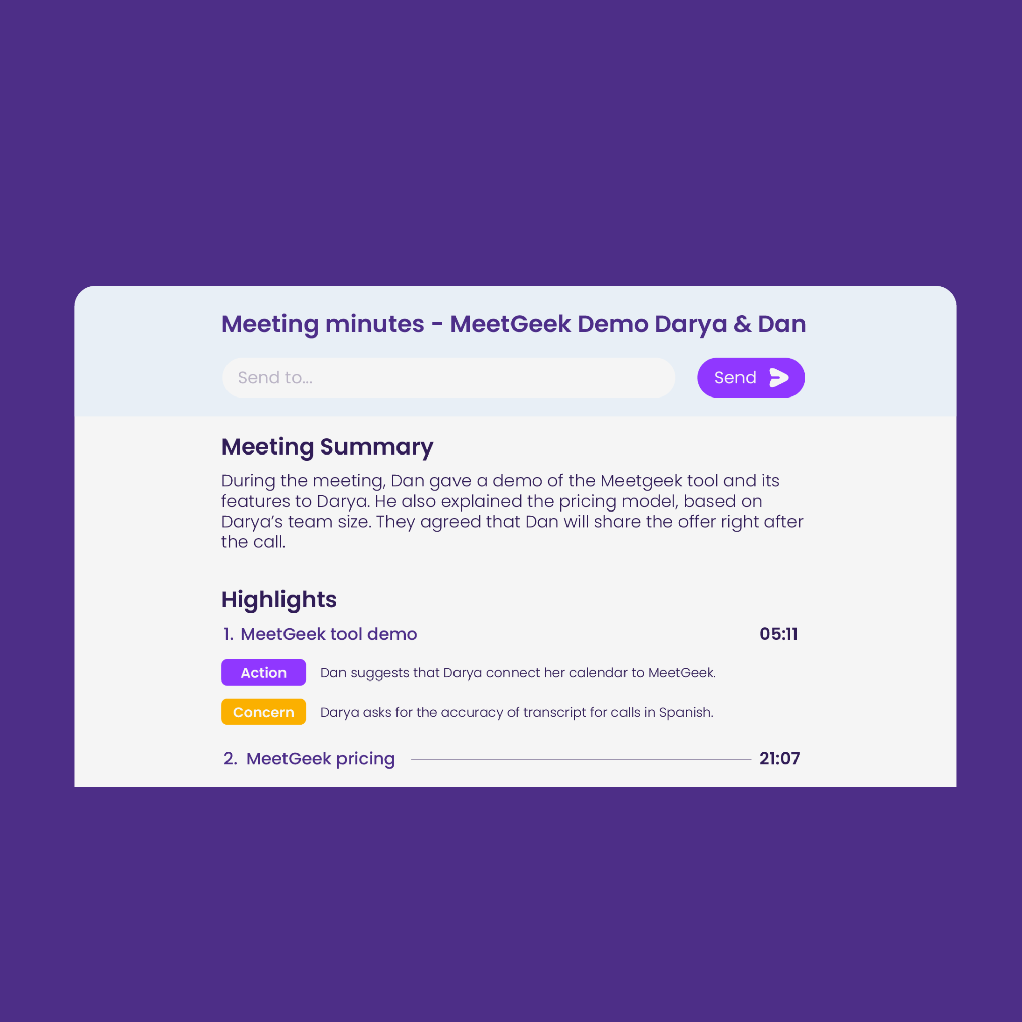 Virtual Meeting Summary Generator (AI-based)